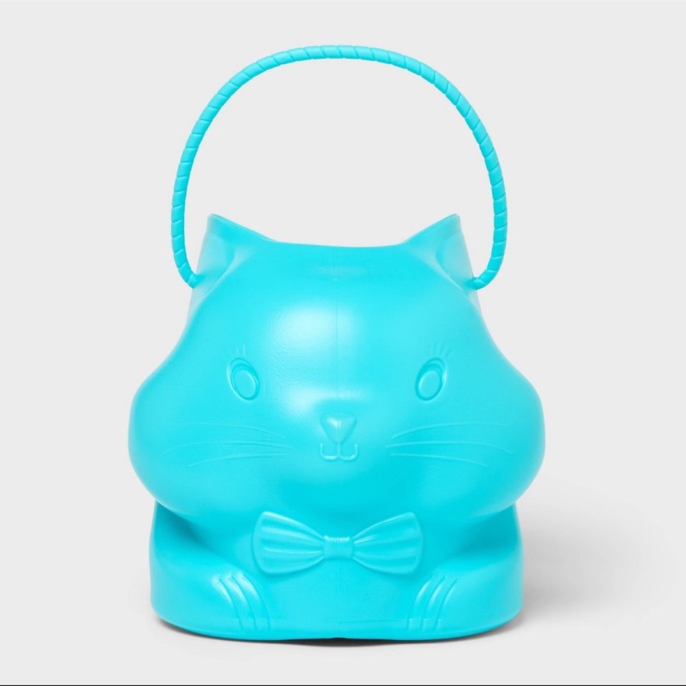 New! Vintage Retro Easter Bunny Basket in Blue by Target Spritz Spring 2026